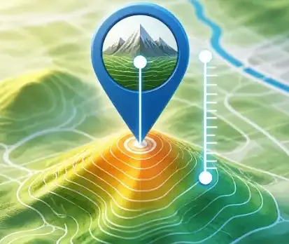 Map Elevation Finder screenshot