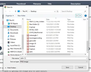 Export Image with EXIF data
