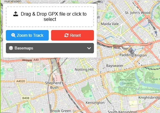 Upload your GPX file
