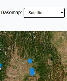 Basemap switcher step 5