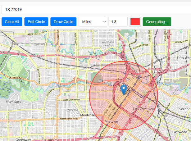 Export as GeoJSON