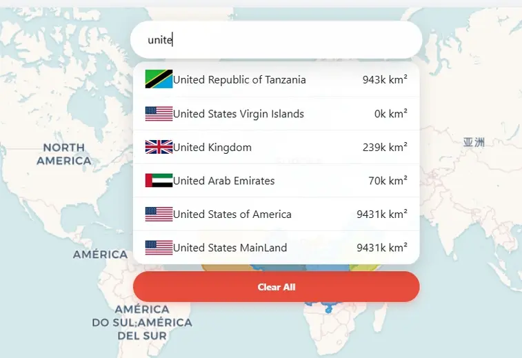 Search for a Country