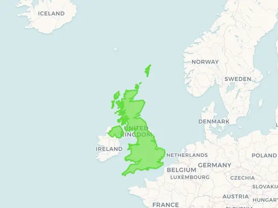 Country Added to Map