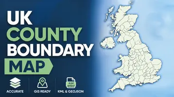 UK County Boundaries screenshot